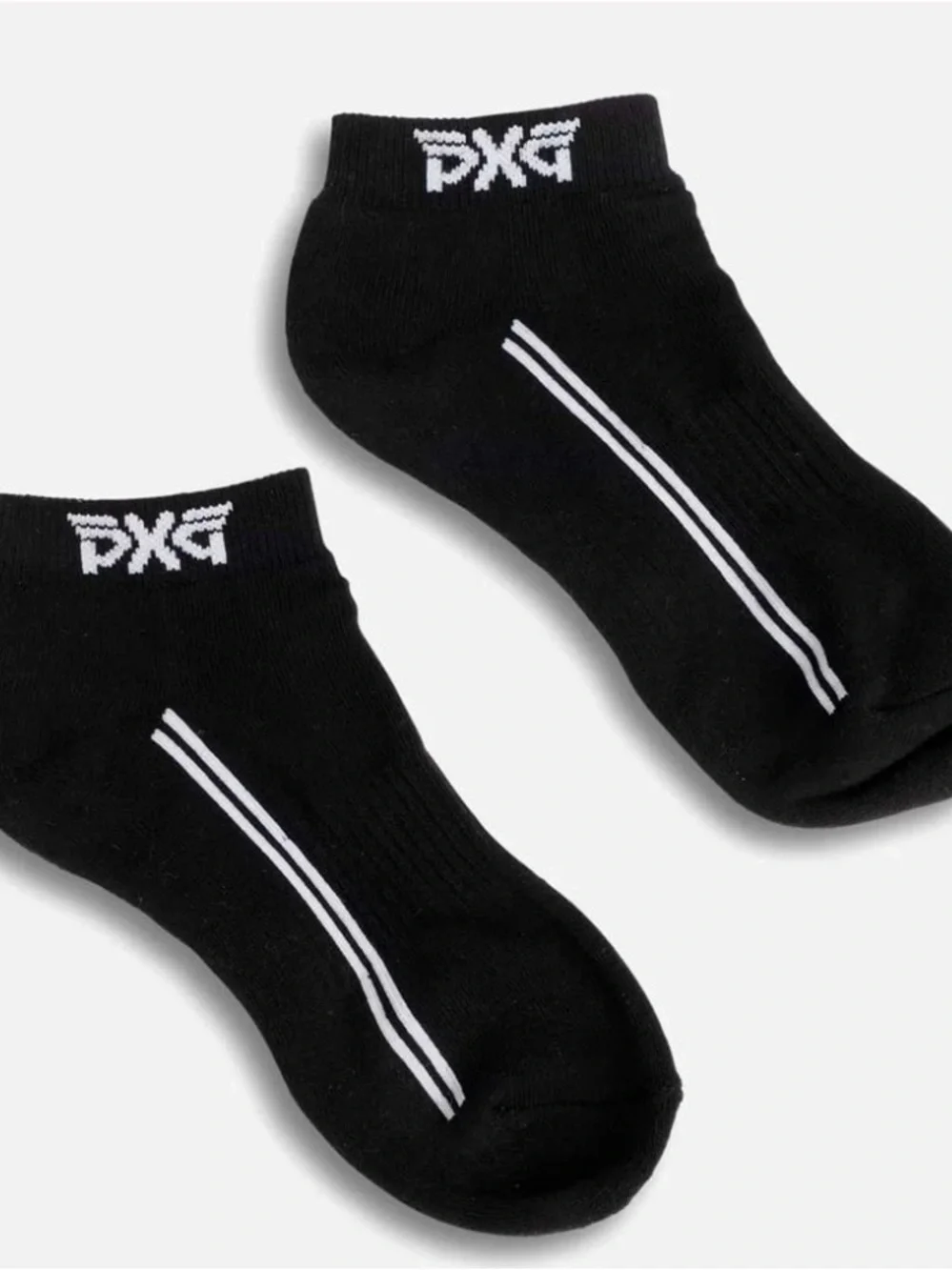 💛 PXG Men's Black Low-Cut Performance Socks - 1 pair